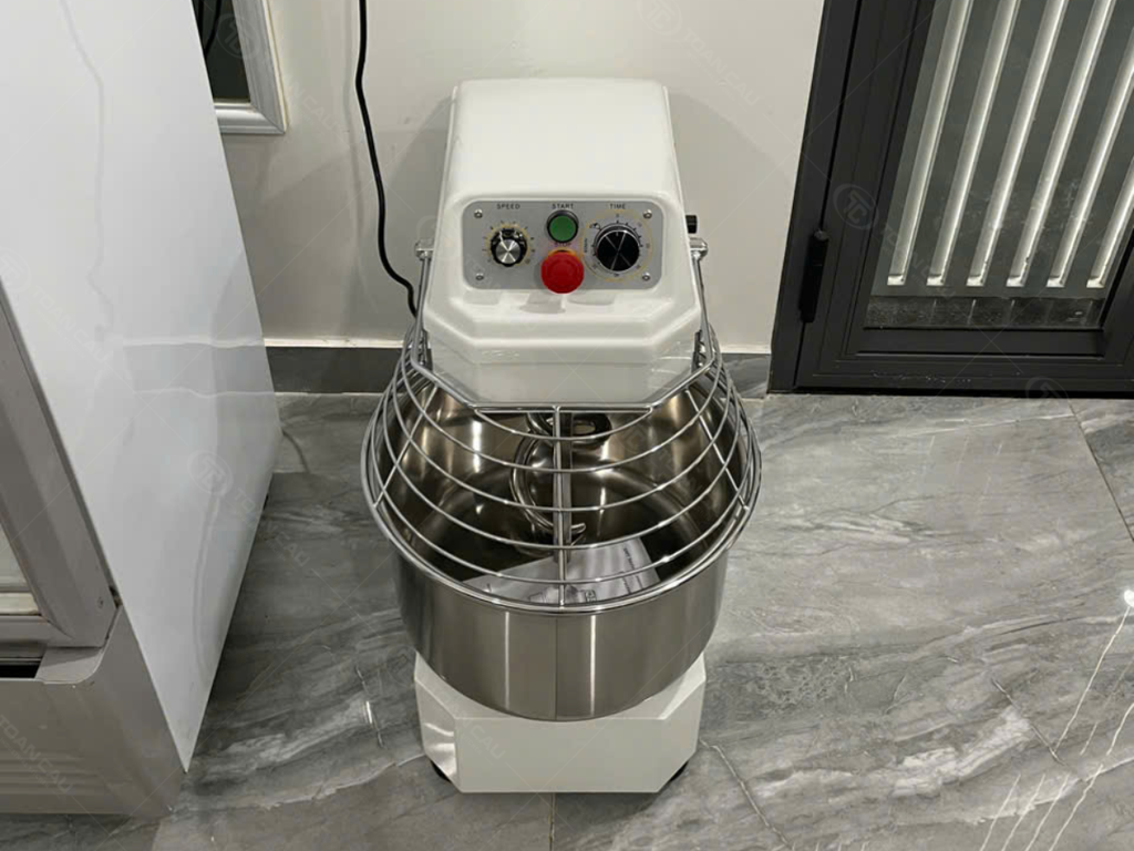 Máy trộn xoắn spiral mixer công nghiệp dành cho tiệm bánh