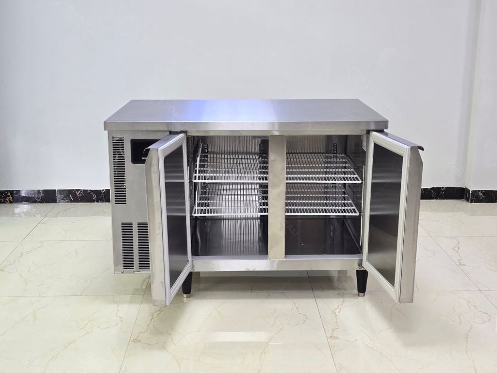 Bàn Mát 2 Cánh Hoshizaki RTV-128A mở cửa