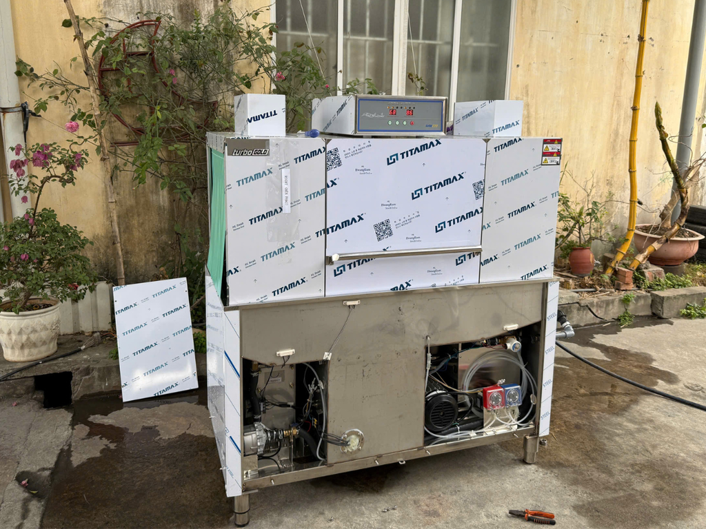 Máy rửa bát băng chuyền TurboGold TG- RCD-5100E