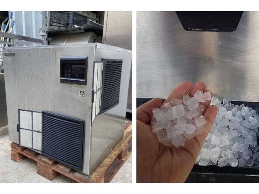 hình ảnh thực tế máy làm đá Hoshizaki FM-1000AKE-N-SB