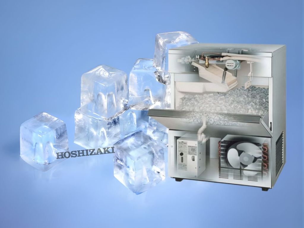 kết cấu máy làm đá viên Hoshizaki IM-100CNE-21