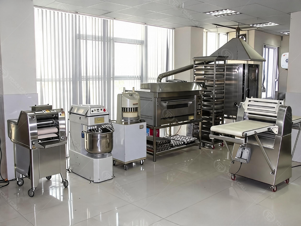 Showroom thiết bị làm bánh ngọt tại Bếp Toàn Cầu