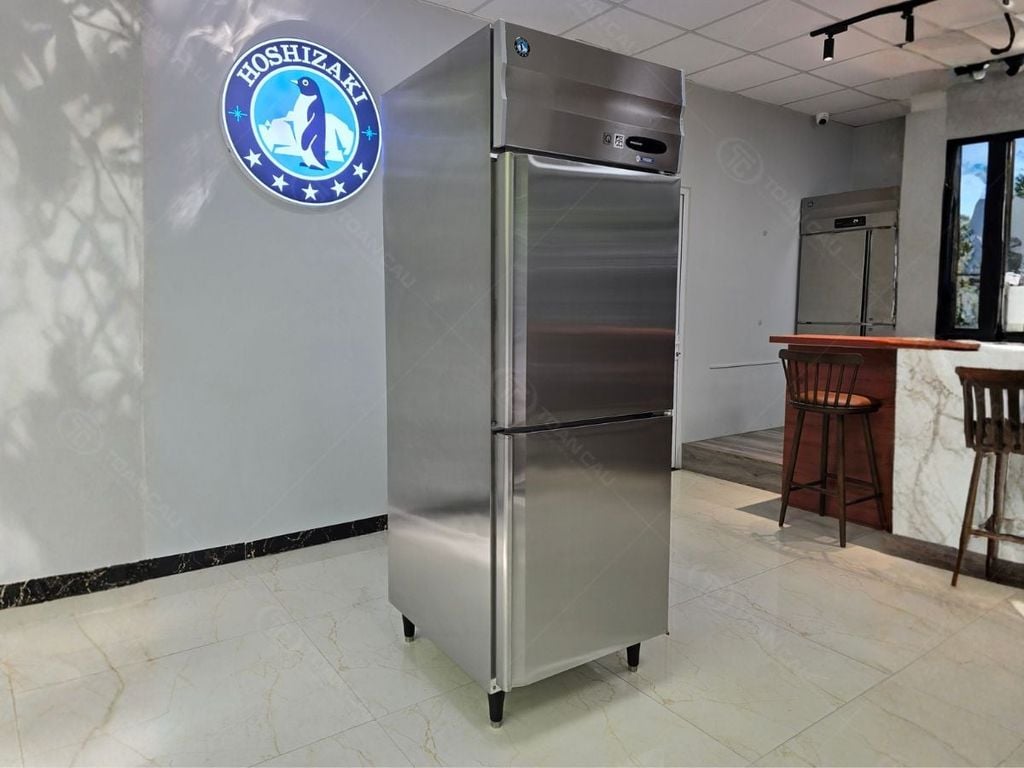 Tủ Đông 2 Cánh Hoshizaki HFV-78A góc trái