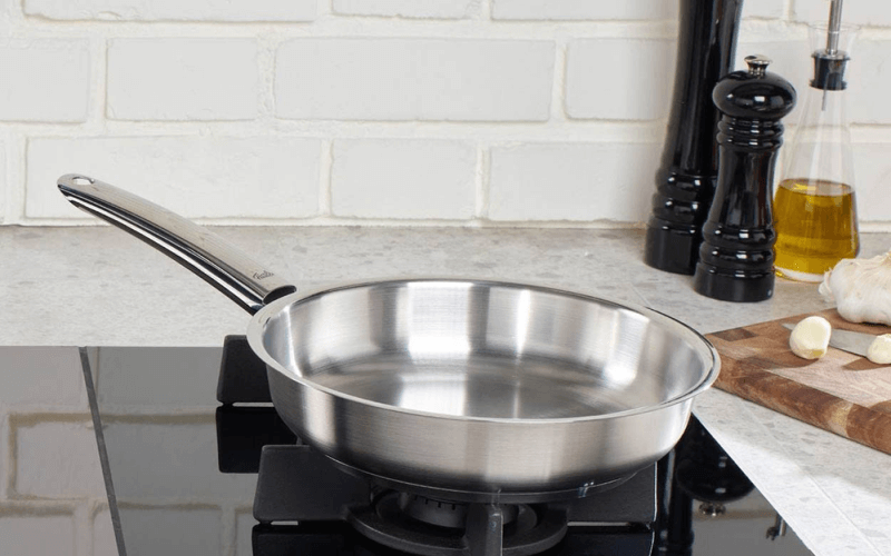 Chảo cán của bộ nồi Fissler Pure Collection 5 món vung kính kèm chảo