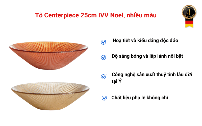 Tô Centerpiece 25cm IVV Noel