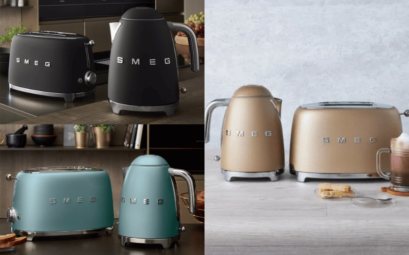 Máy nướng bánh mì SMEG TSF01 nhiều màu