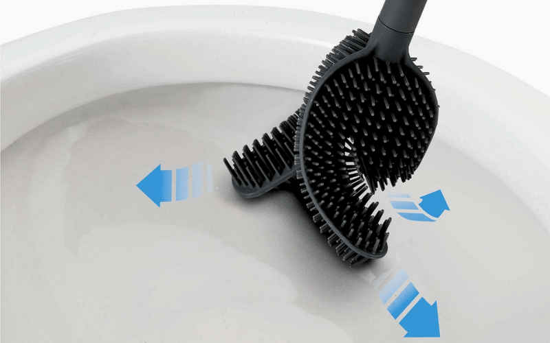 Dụng cụ cọ toilet Joseph Joseph 70597 Flex™ 360 đầu cọ