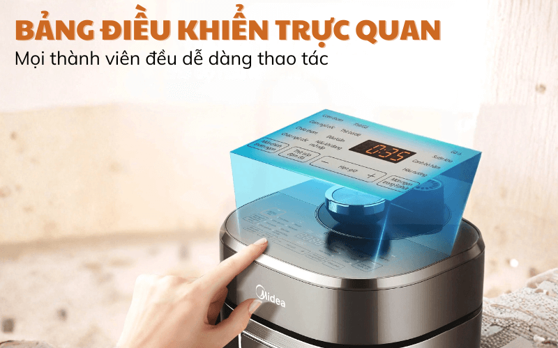 Nồi áp suất MIDEA MY-S572N dung tích 1,8L