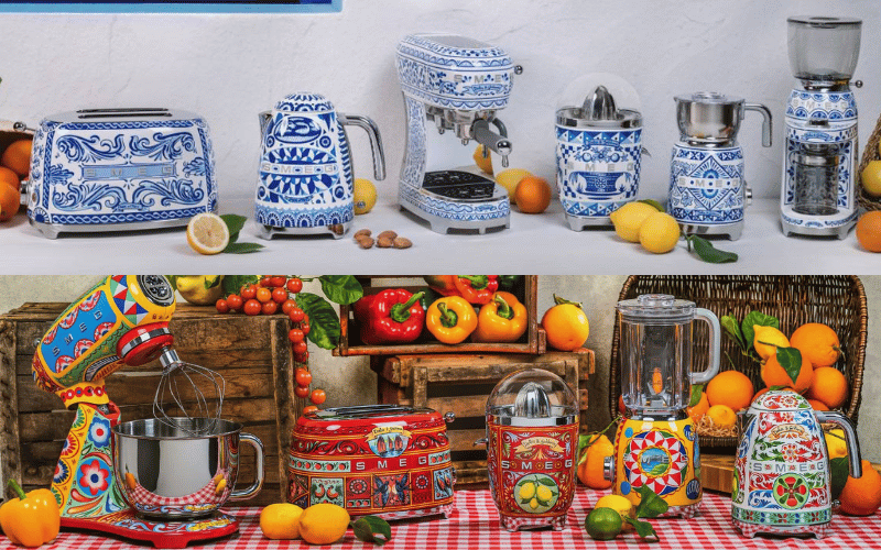 Máy nướng bánh mì SMEG TSF01 nhiều màu