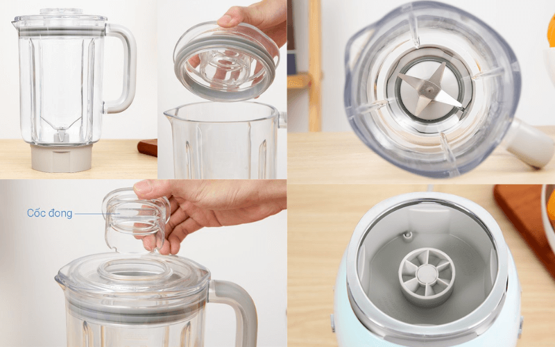 Máy xay sinh tố SMEG BLF01 nhiều màu