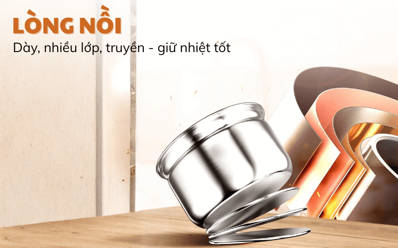 Nồi áp suất MIDEA MY-S572N dung tích 1,8L