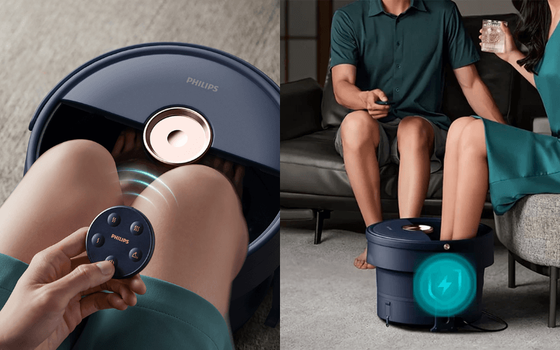 Bồn ngâm chân massage Philips PPM6501