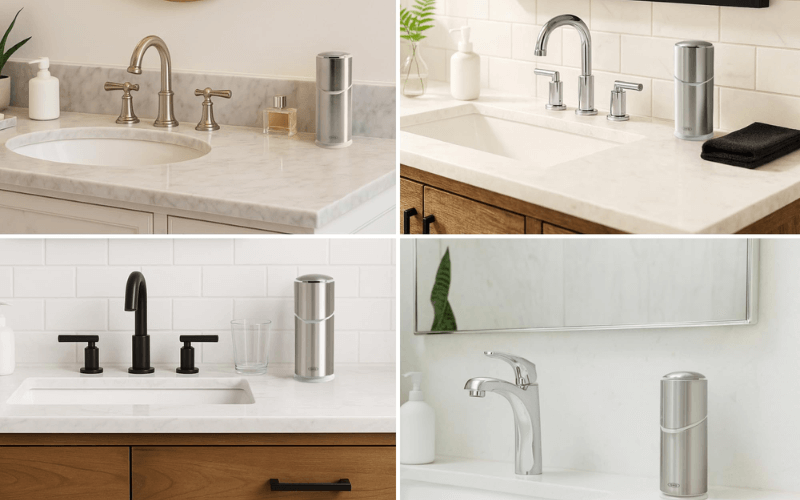 Hộp Đựng Bàn Chải & Kem Đánh Răng OXO chống trượt để được trên mọi bề mặt