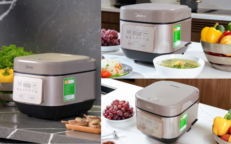 Nồi cơm điện MIDEA MRD180T1BDN dung tích 1,8L