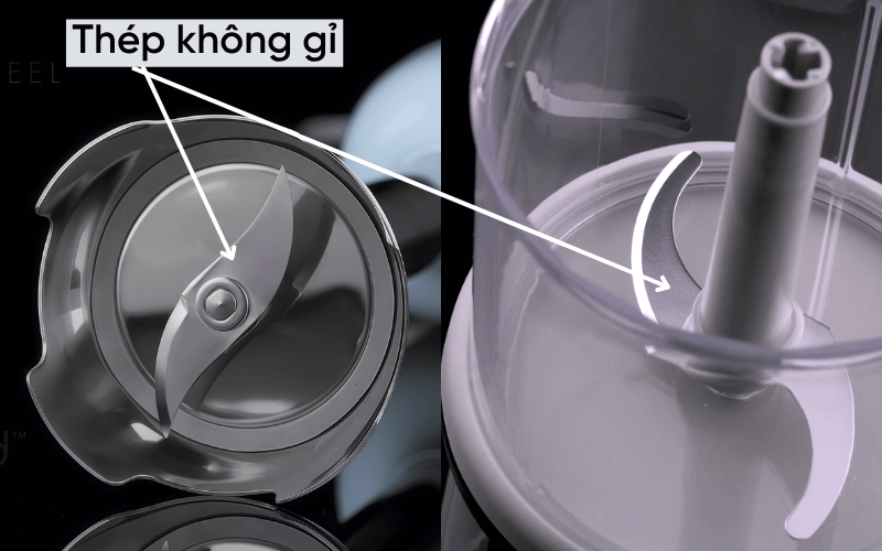 Bộ máy xay cầm tay SMEG HBF02 lưỡi dao