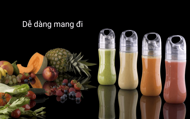 Máy xay sinh tố mini SMEG PBF01 bình xay