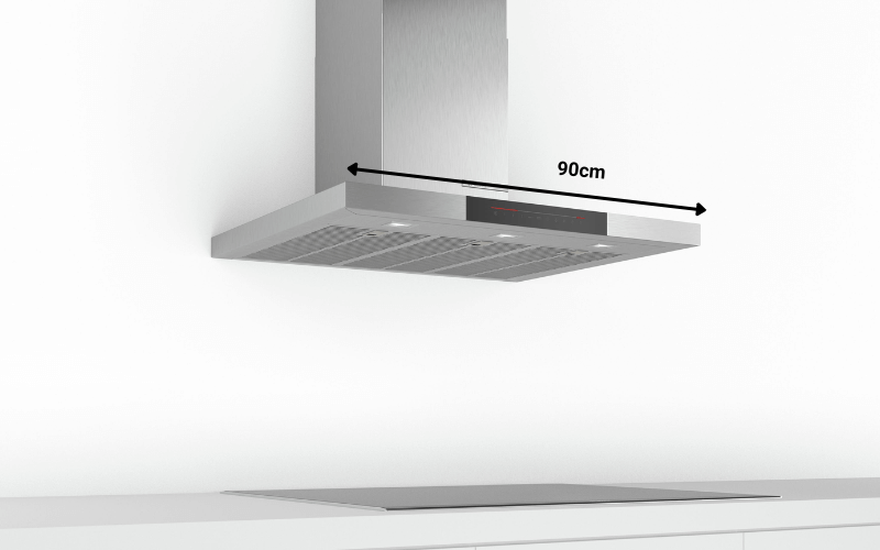 Máy hút mùi BOSCH DWB98JQ50 Serie 6 thiết kế