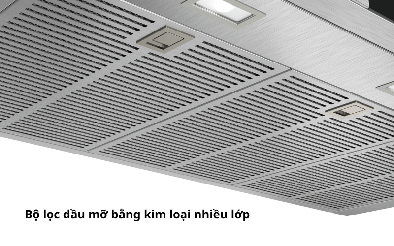 Máy hút mùi BOSCH DWB98JQ50 Serie 6 bộ lọc dầu