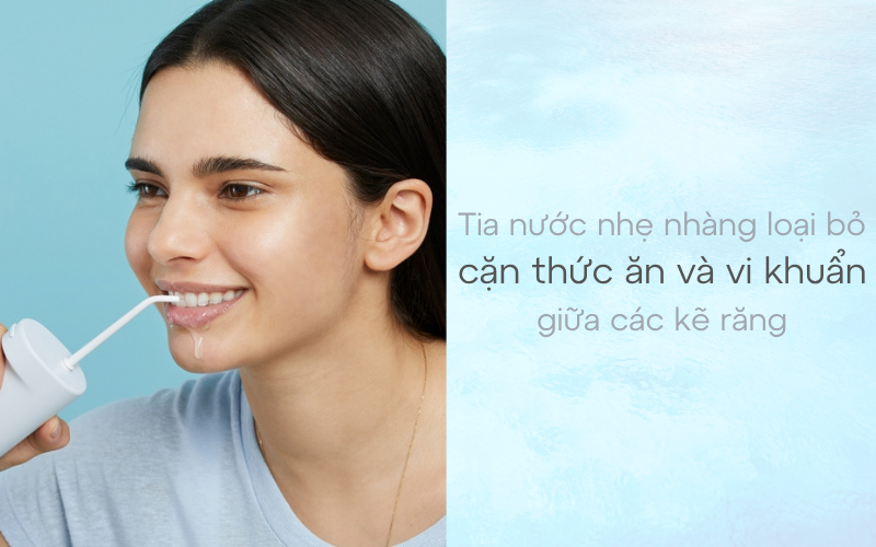 Tăm nước không dây Panasonic EW-DJ27-A303 màu trắng