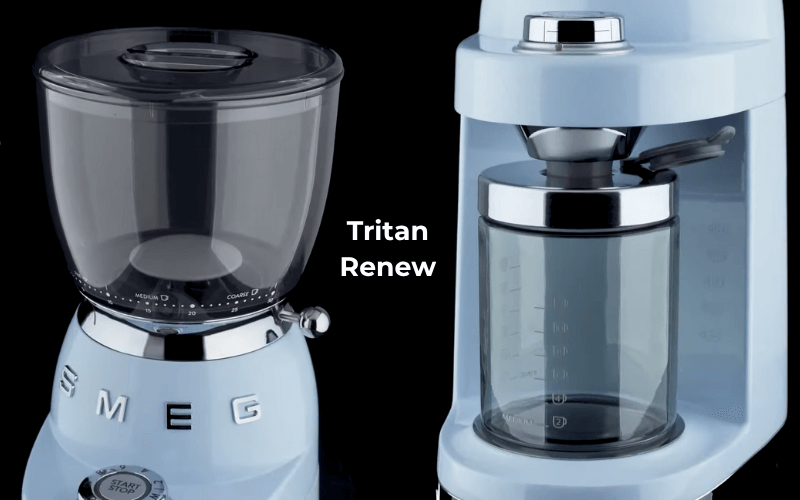 Máy xay hạt cà phê SMEG CGF11 chất liệu