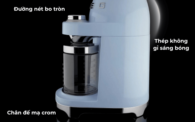 Máy xay hạt cà phê SMEG CGF11 thiết kế