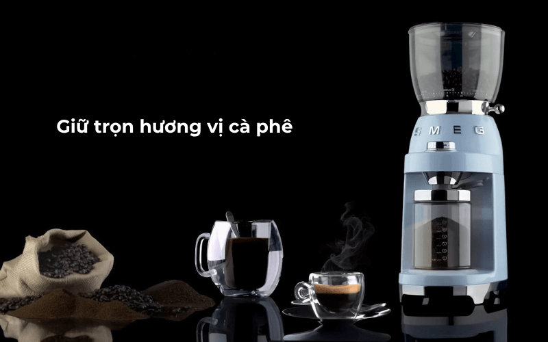 Máy xay hạt cà phê SMEG CGF11 lưỡi xay