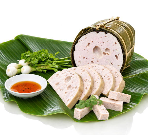 Giò chả Cửu Long PureLife - thịt heo nóng, không hàn the