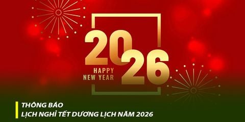 Thông Báo Lịch Nghỉ Tết Dương Lịch Năm 2026