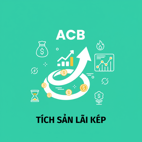 Đầu Tư Cổ Phiếu Dài Hạn: Bài Toán 100 Triệu Và Sức Mạnh Của Lãi Kép (Ví Dụ ACB)