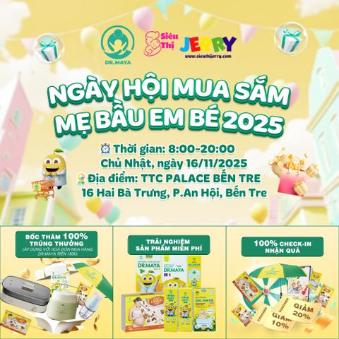 FESTIVAL NGÀY HỘI MUA SẮM MẸ BẦU VÀ EM BÉ 2025 - DẤU ẤN KHÓ QUÊN