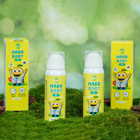 GIẢI PHÁP HẠ SỐT KHÔNG DÙNG THUỐC CHO BÉ: REVIEW XỊT HẠ SỐT HASOBABY