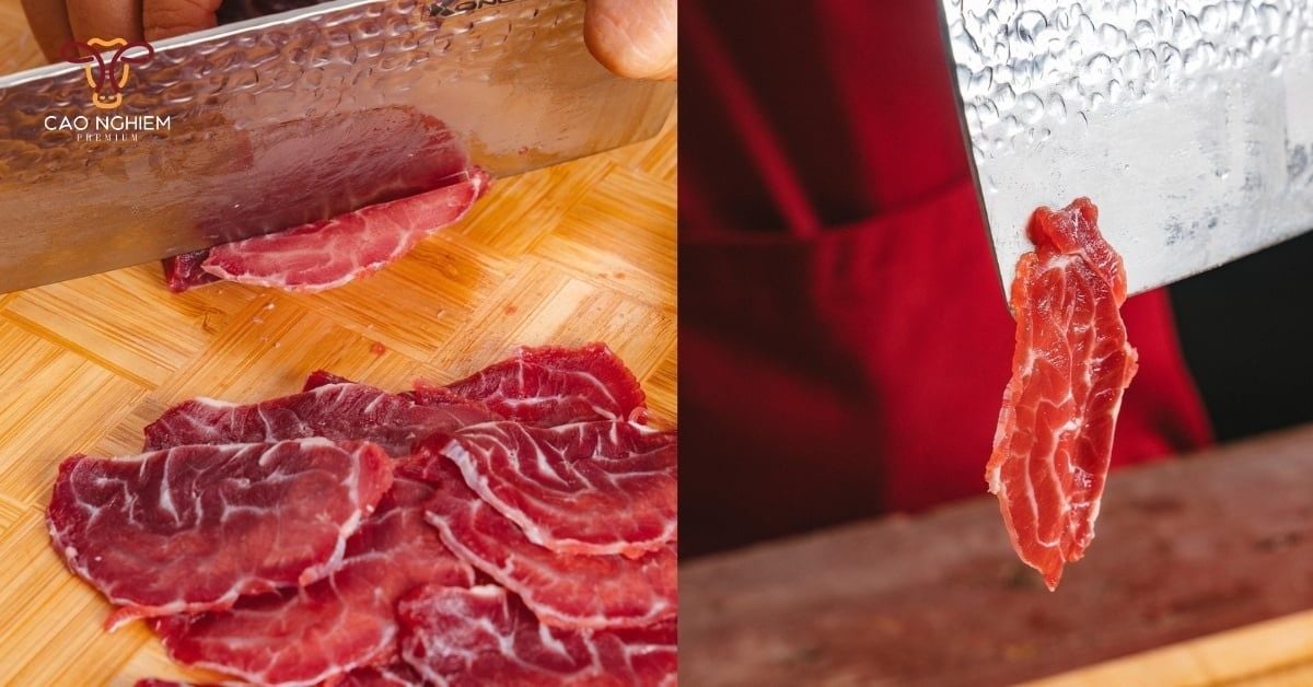 Sơ chế thịt bò và các nguyên liệu