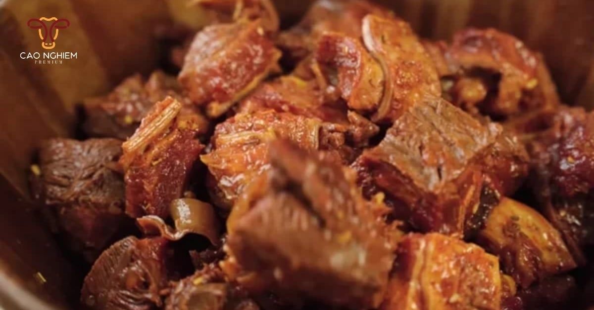 Ướp thịt bò