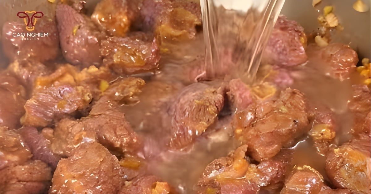 Hầm thịt bò cho mềm