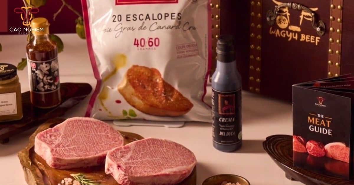 Set MIYA 3A - Bò Wagyu Nhật & Gan ngỗng Miyazaki