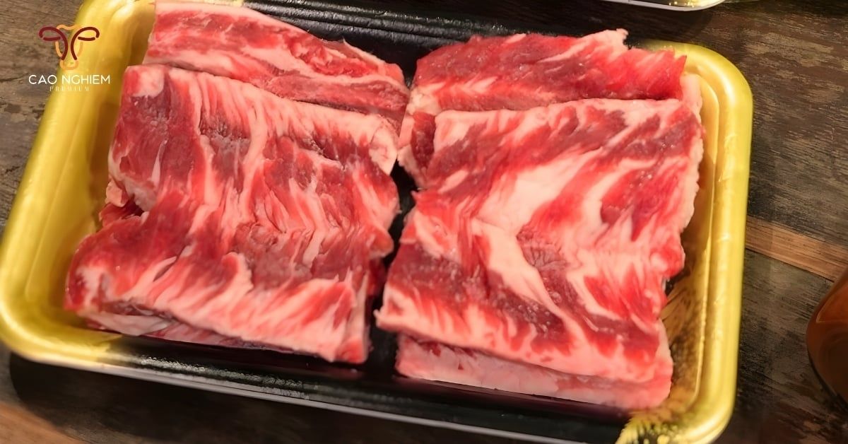 Sản phẩm thịt bò nhập khẩu mới - Dẻ Sườn Bò - Rib Finger Wagyu Úc MS4/5