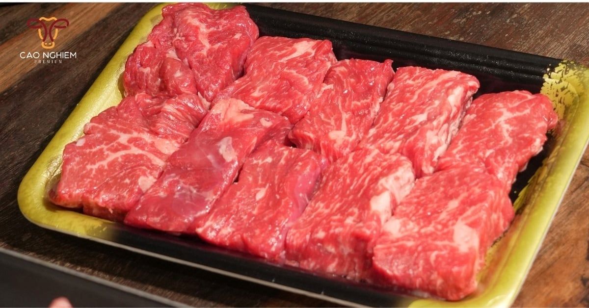 Sản phẩm thịt bò nhập khẩu mới - Diềm Bụng Bò - Flap Meat Wagyu Úc MS6/7