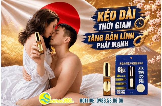 chai xịt lâu ra chống xuất tinh sớm của Nhật Bản