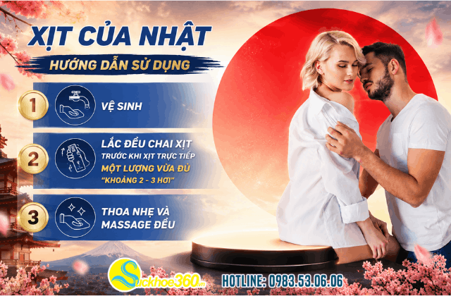 chai xịt lâu ra chống xuất tinh sớm của Nhật Bản