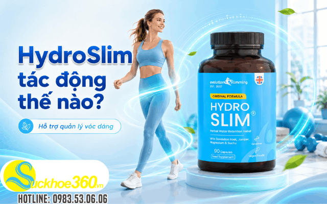 Cơ chế tác động: Tại sao HydroSlim được đánh giá là dòng