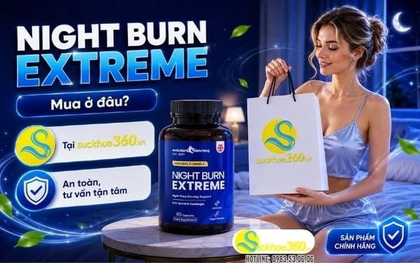 Mua thành viên uống Night Burn Extreme ở đâu chính hãng, giá bao nhiêu?