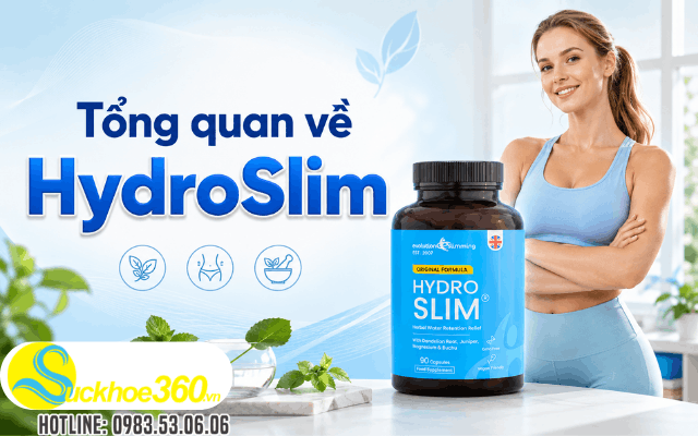 Tổng quan về sản phẩm hỗ trợ giảm mỡ HydroSlim
