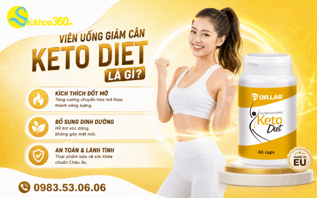 Viên uống giảm cân Keto Diet là gì?