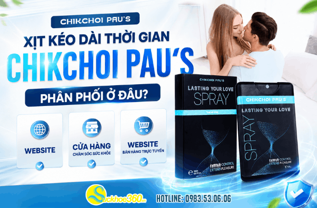 Mua xịt Chikchoi Pau's chính hãng ở đâu