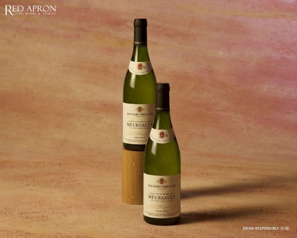 Rượu vang trắng Meursault Bouchard Pere & Fils với hương hoa trắng và bơ nhẹ