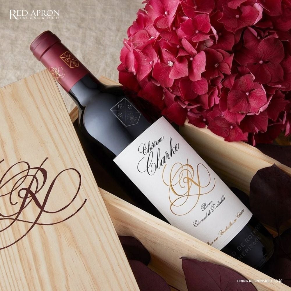 Tem nhãn chai rượu Chateau Clarke chính hãng nhập khẩu tại Việt Nam