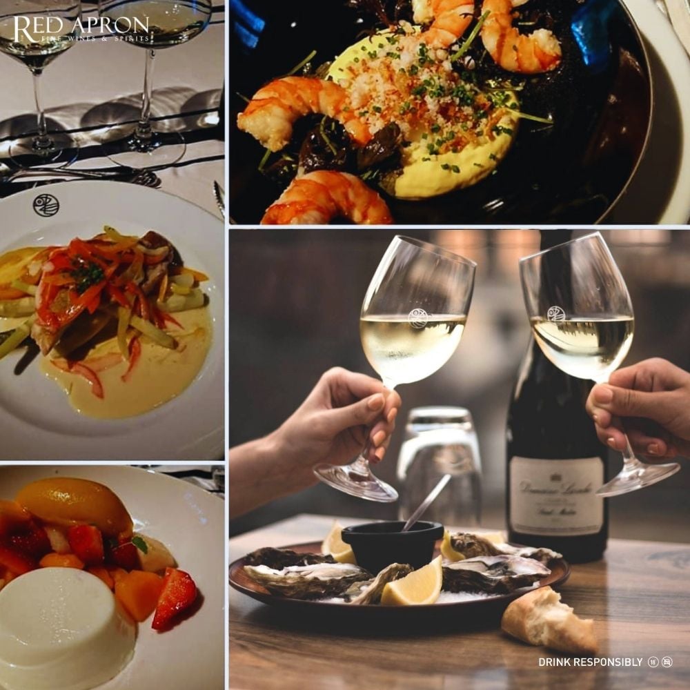 Rượu vang Domaine Laroche dùng cùng hải sản và món ăn Việt