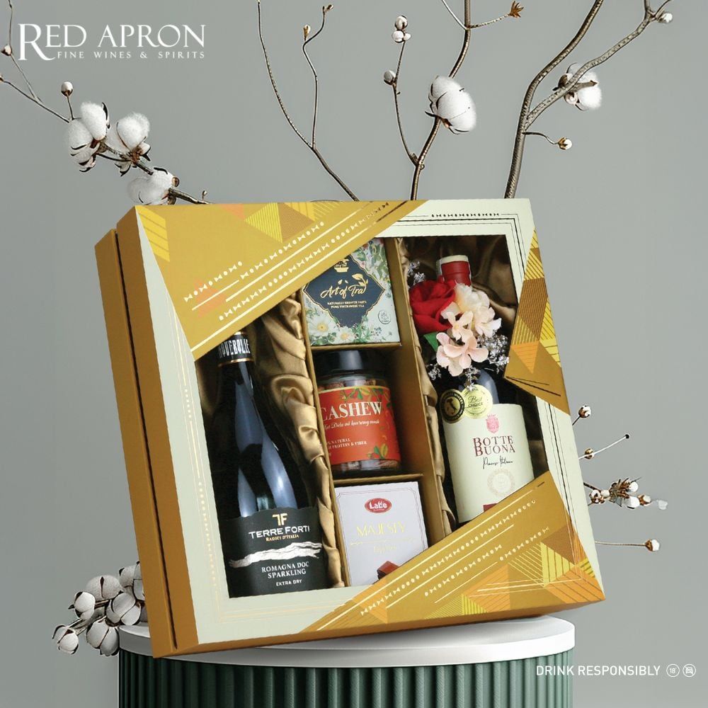 Giỏ quà Tết Basket 12 sang trọng đẳng cấp 1.020k