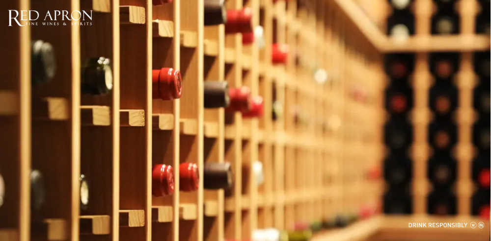 Hầm rượu bảo quản vang Medoc lâu năm 15-20 năm phát triển hương vị