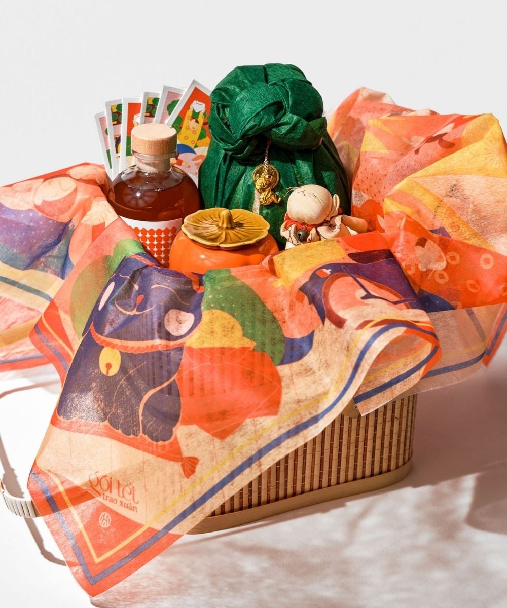 Cách gói quà Tết sang trọng cho gia đình người yêu